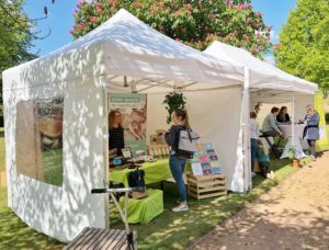Green World Tour Messen - Zeltlandschaft